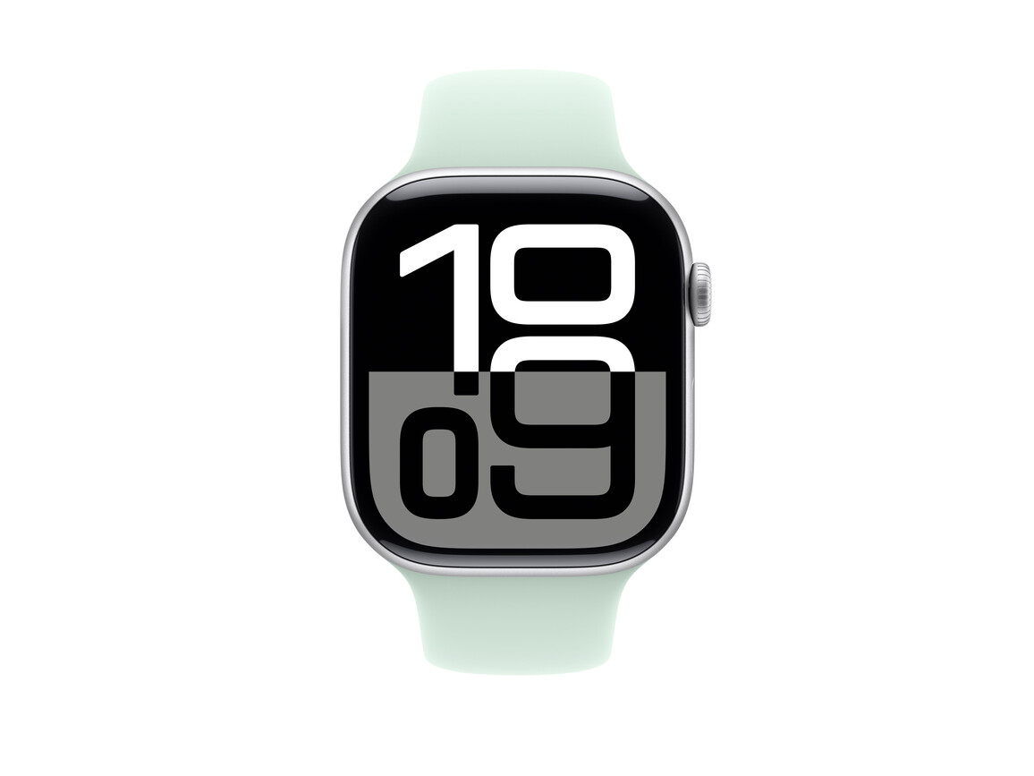 46 mm Sportarmband Aquamarin – M/L