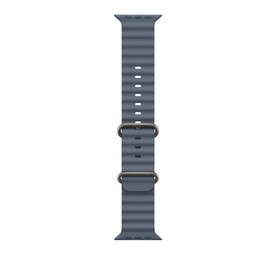 49 mm Ocean Armband Maritimblau - Titan Natur