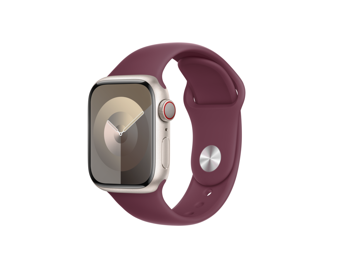 41 mm Sportarmband Mulberry – S/M