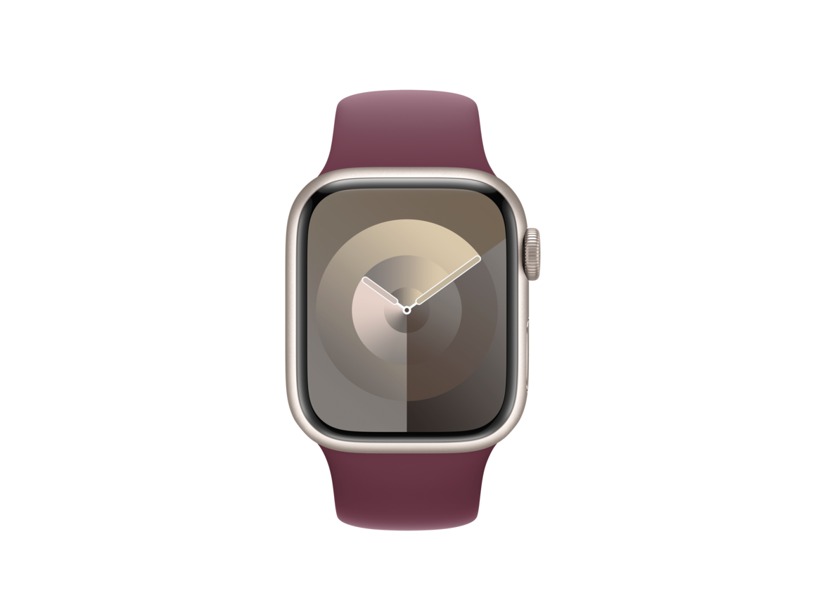 41 mm Sportarmband Mulberry – S/M
