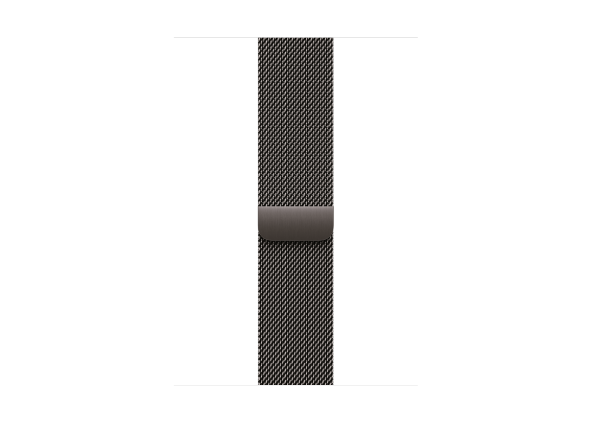 46 mm Milanaise Armband Schiefer – S/M