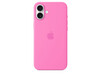 iPhone 16 Plus Silikon Case mit MagSafe – Pfingstrose