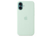 iPhone 16 Plus Silikon Case mit MagSafe – Aquamarin