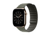 46 mm Armband mit Magnetverschluss Silbergrau - M/L