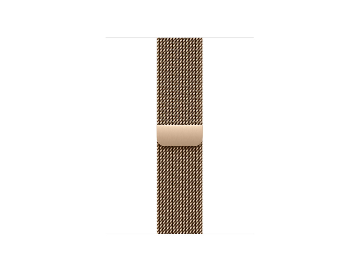 40 mm Milanaise Armband Gold