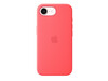 iPhone 17e Silikon Case mit MagSafe − Guavepink