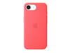 iPhone 17e Silikon Case mit MagSafe − Guavepink
