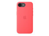 iPhone 17e Silikon Case mit MagSafe − Guavepink