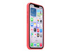iPhone 17e Silikon Case mit MagSafe − Guavepink