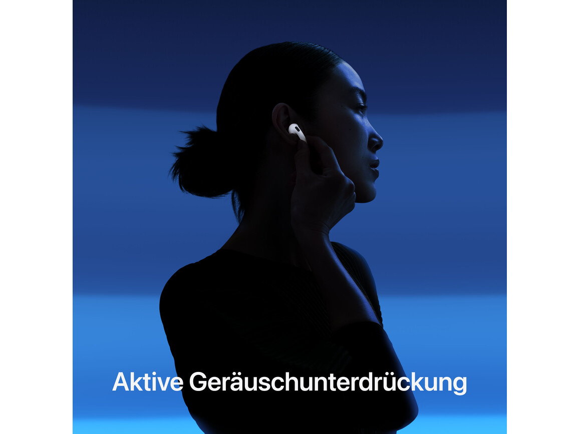 AirPods 4 mit Aktiver Geräusch­unter­drückung