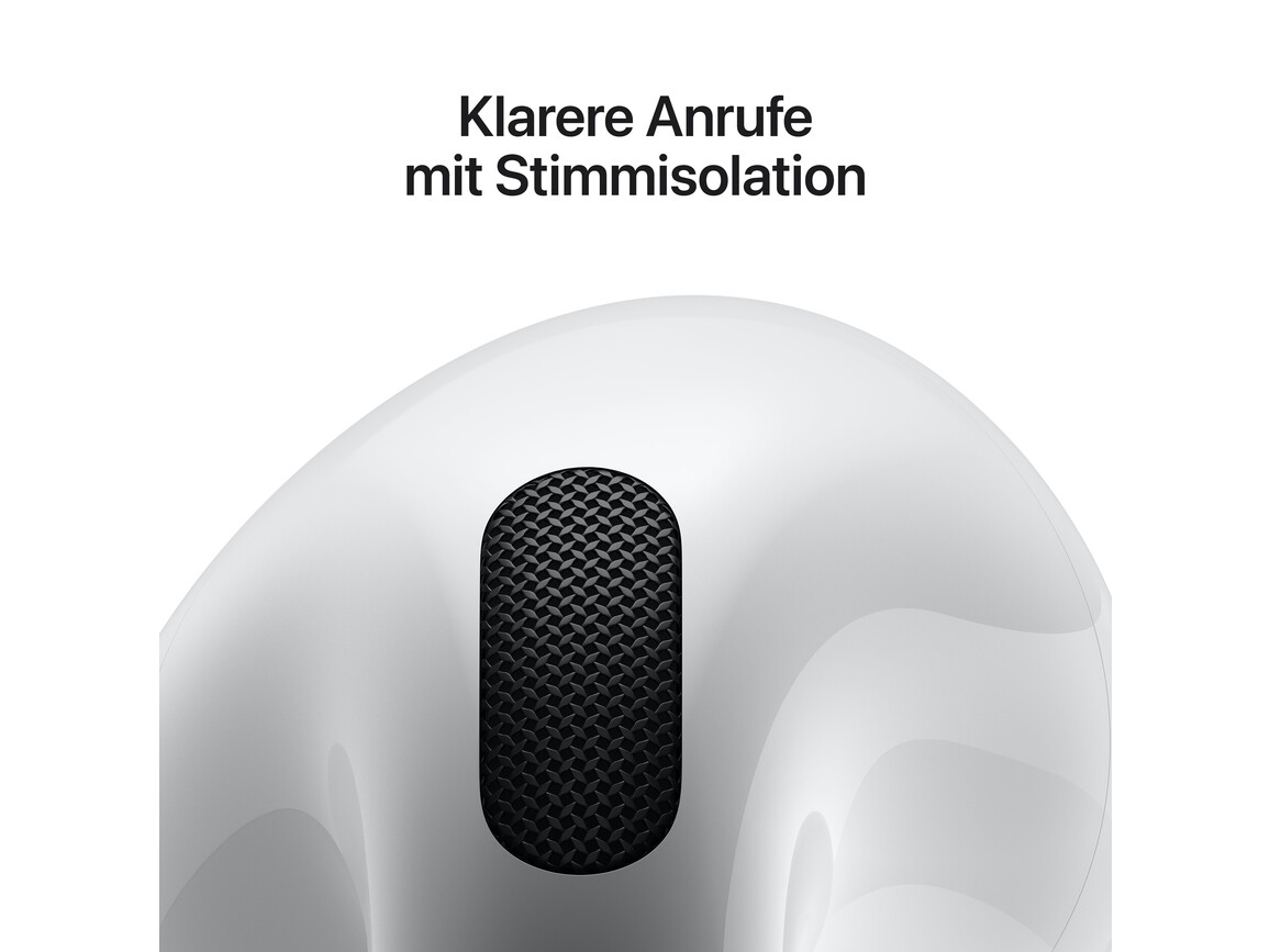 AirPods 4 mit Aktiver Geräusch­unter­drückung