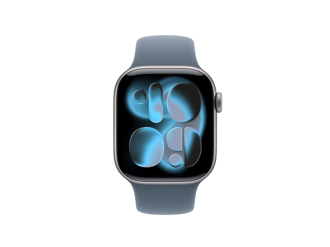42 mm Sportarmband Maritimblau - M/L