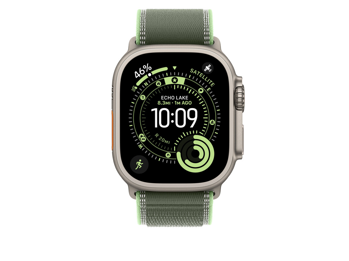 49 mm Trail Loop Grün/Neon – S/M – Titan Natur