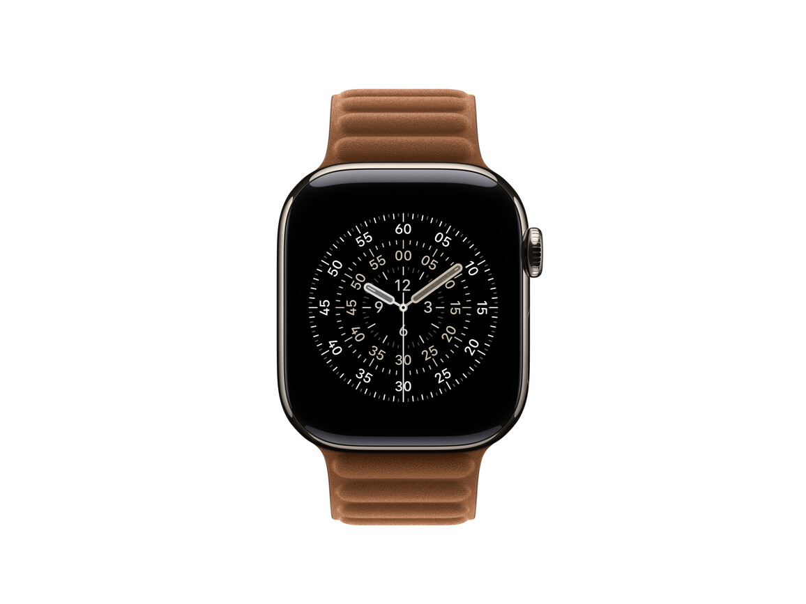 42 mm Armband mit Magnetverschluss Karamell - M/L