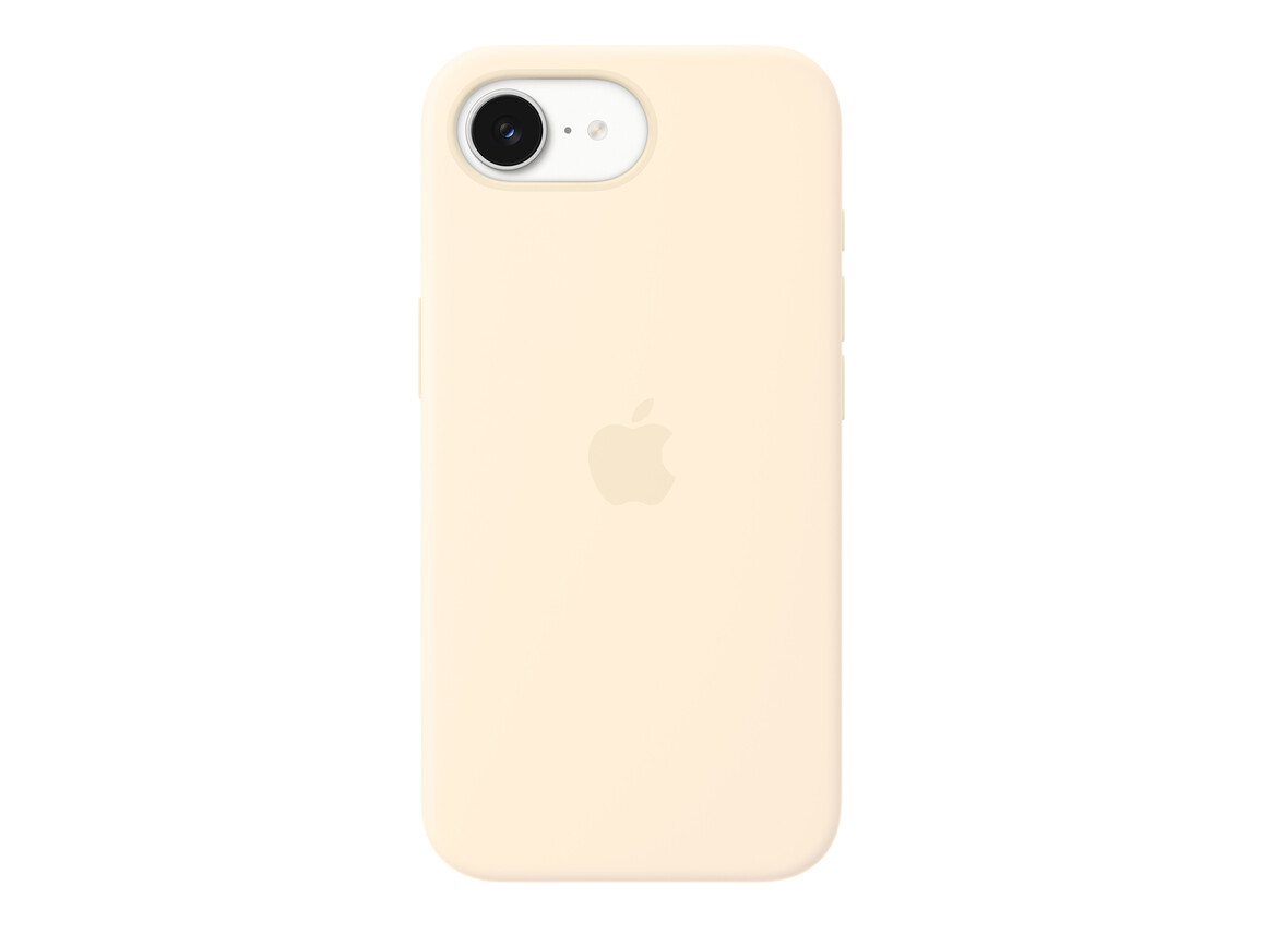 iPhone 17e Silikon Case mit MagSafe – Vanille
