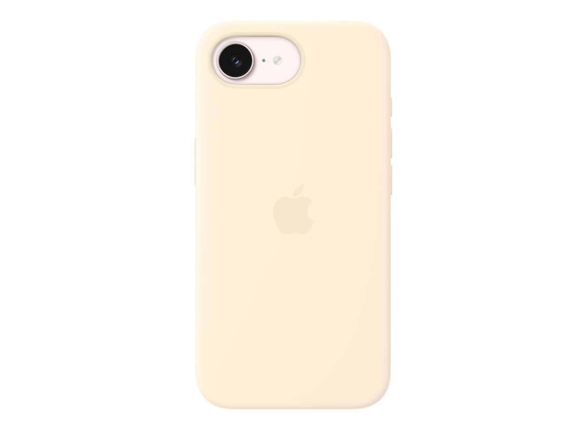 iPhone 17e Silikon Case mit MagSafe – Vanille