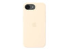 iPhone 17e Silikon Case mit MagSafe – Vanille