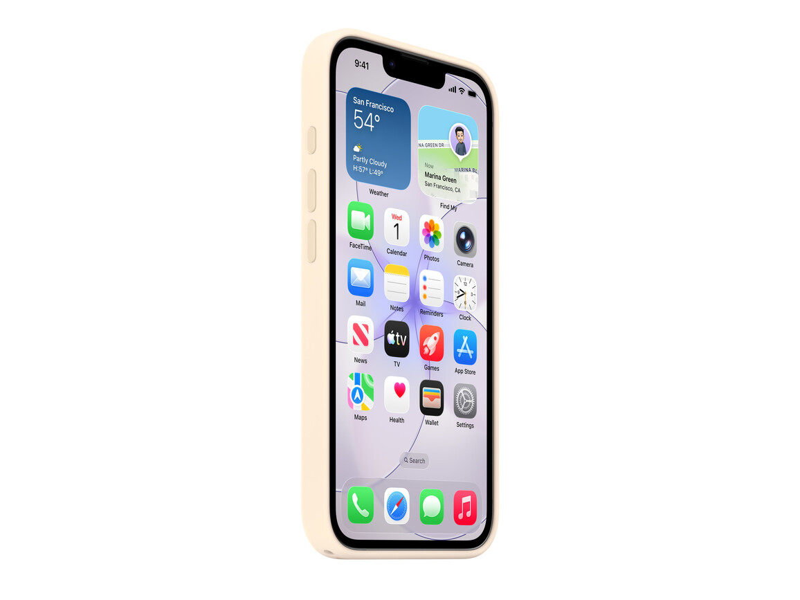 iPhone 17e Silikon Case mit MagSafe – Vanille
