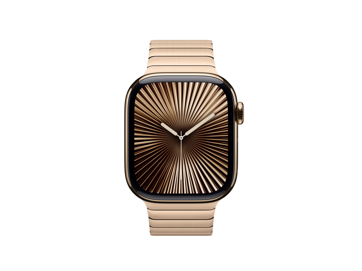 42 mm Gliederarmband Gold
