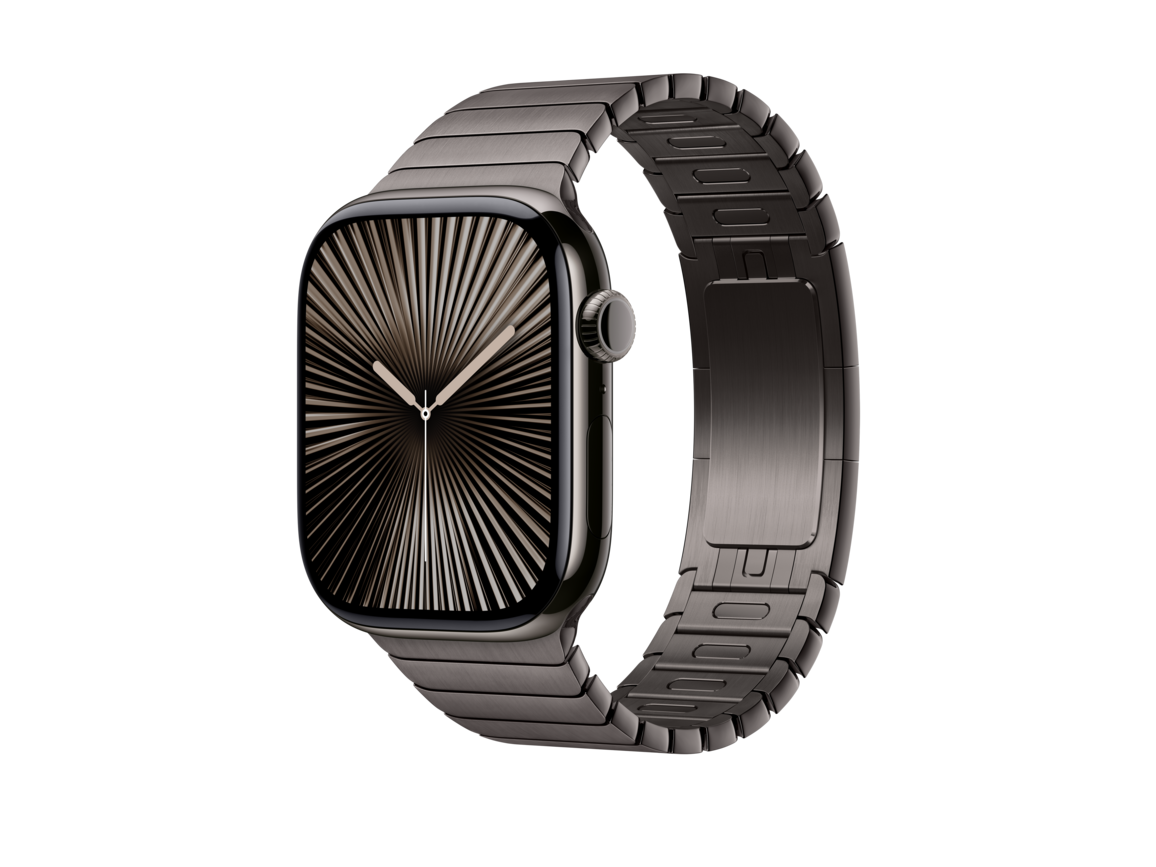 46 mm Gliederarmband Schiefer
