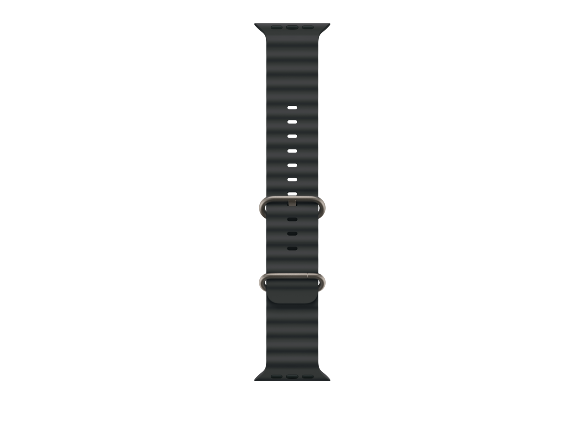 49 mm Ocean Armband Schwarz – Titan Natur