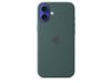 iPhone 16 Plus Silikon Case mit MagSafe – Seegrün