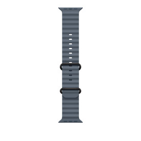 49 mm Ocean Armband Maritimblau - Titan Schwarz