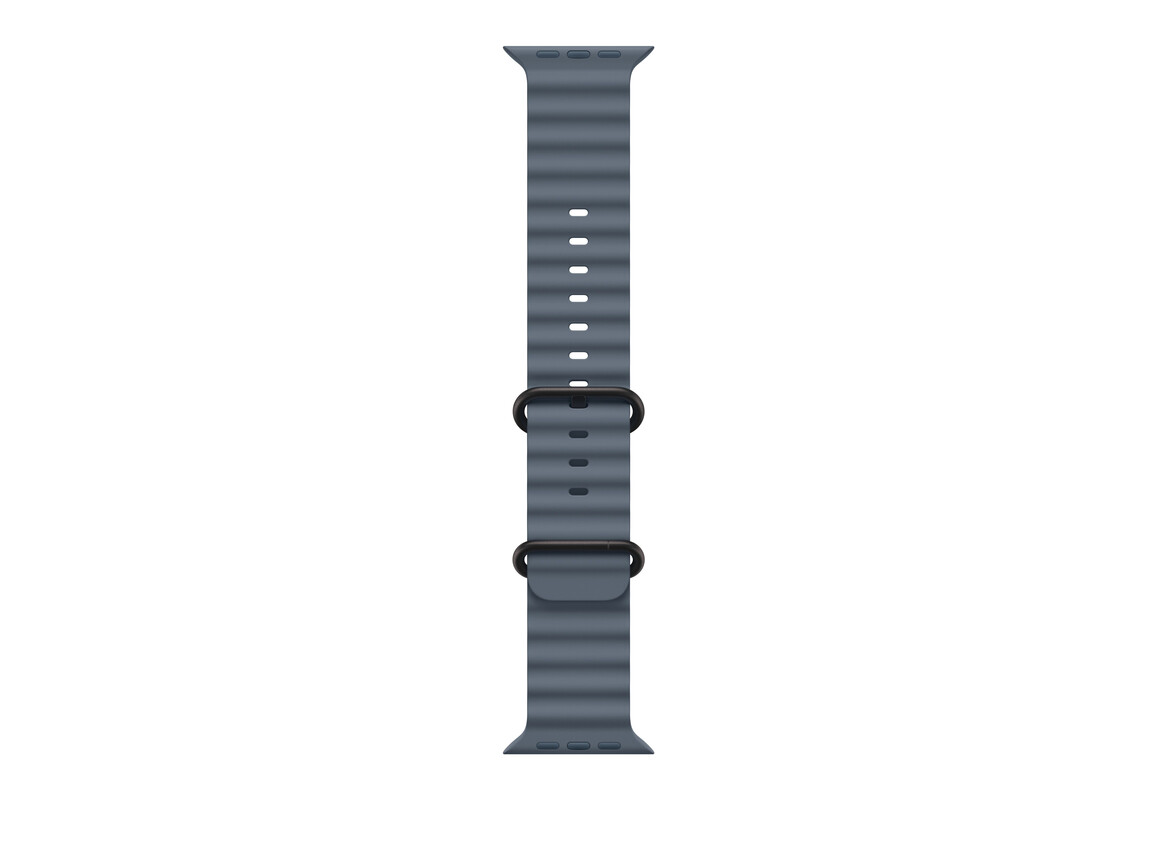 49 mm Ocean Armband Maritimblau - Titan Schwarz