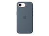 iPhone 17e Silikon Case mit MagSafe – Maritimblau