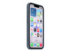 iPhone 17e Silikon Case mit MagSafe – Maritimblau