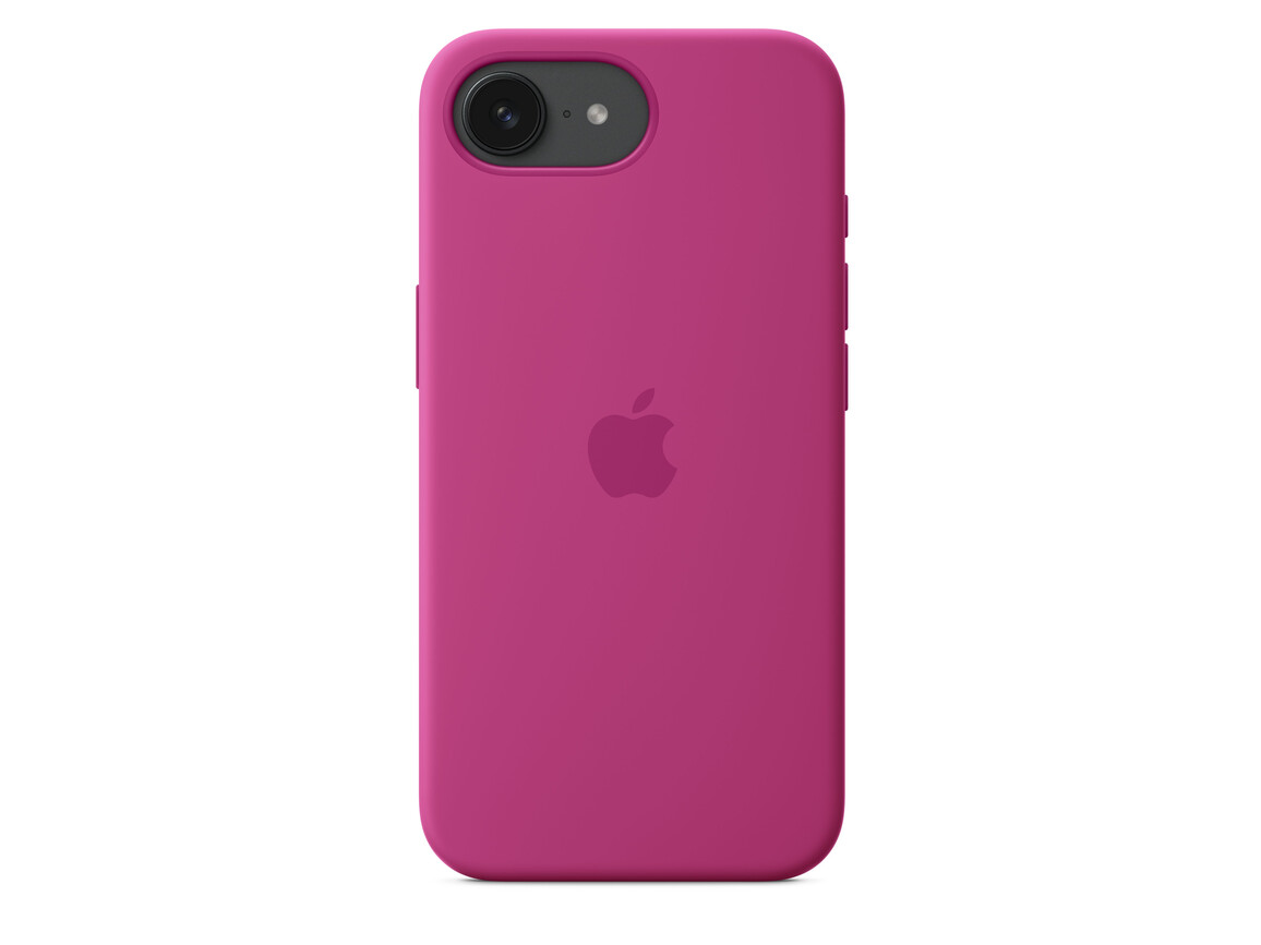 iPhone 16e Silikon Case − Fuchsia