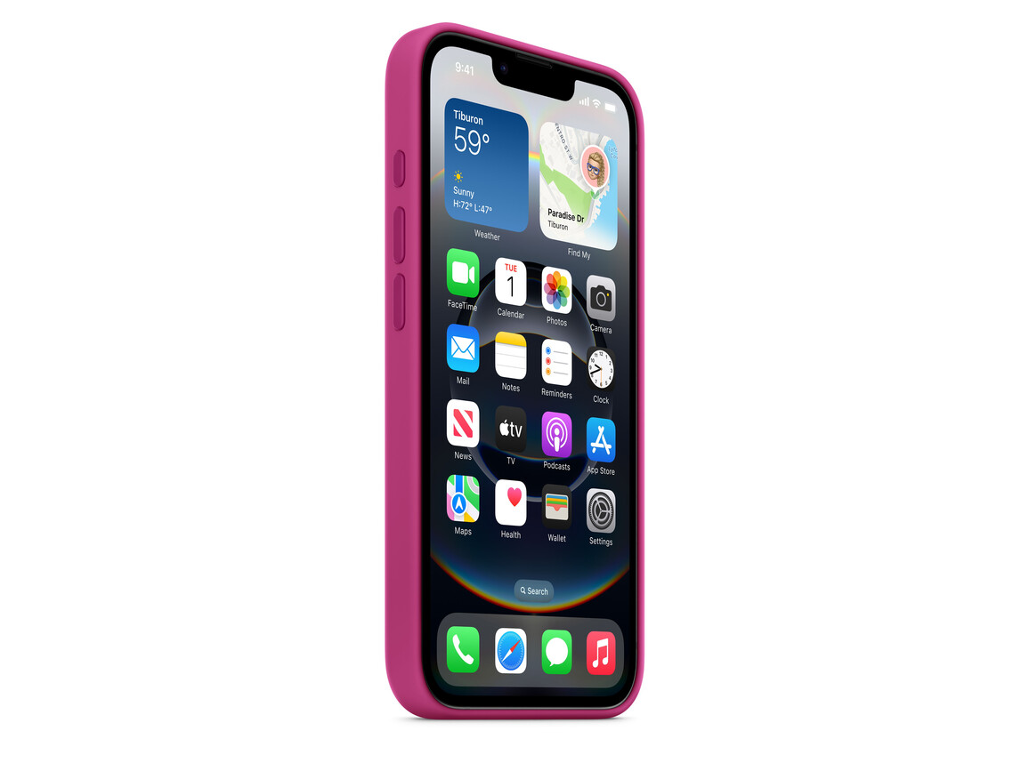 iPhone 16e Silikon Case − Fuchsia
