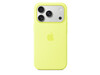 iPhone 17 Pro Silikon Case mit MagSafe - Neongelb