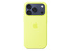 iPhone 17 Pro Silikon Case mit MagSafe - Neongelb
