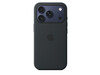 iPhone 17 Pro Silikon Case mit MagSafe - Schwarz