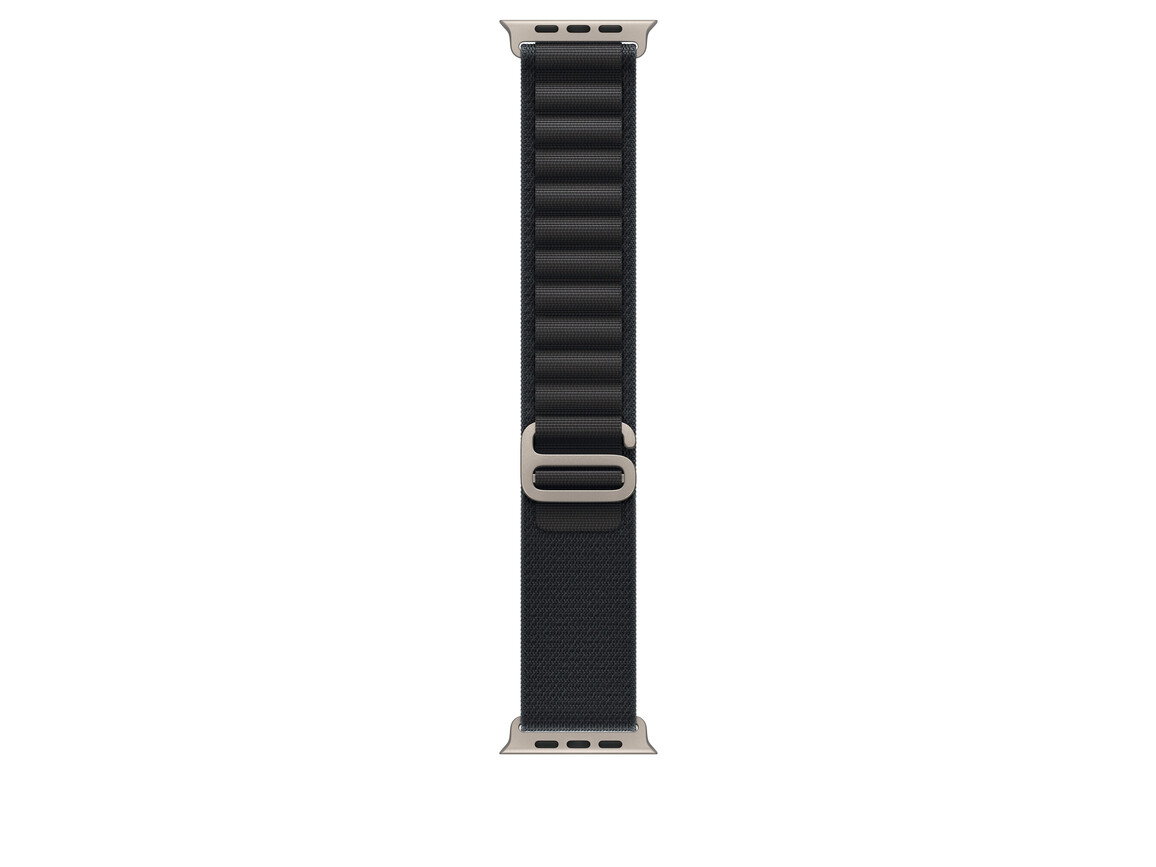 49 mm Alpine Loop Schwarz - Medium - Titan Natur