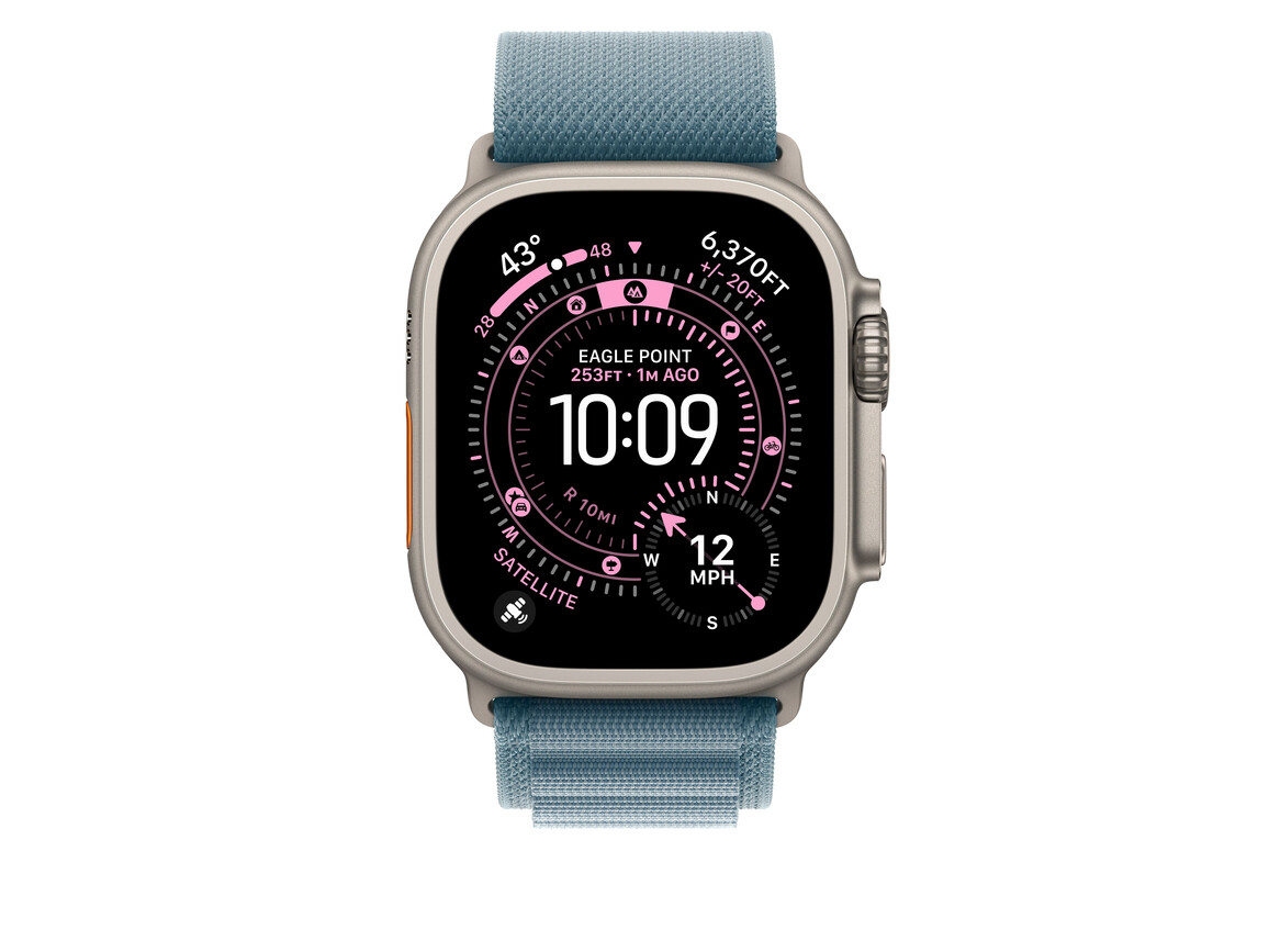 49 mm Alpine Loop Hellblau - Small - Titan Natur