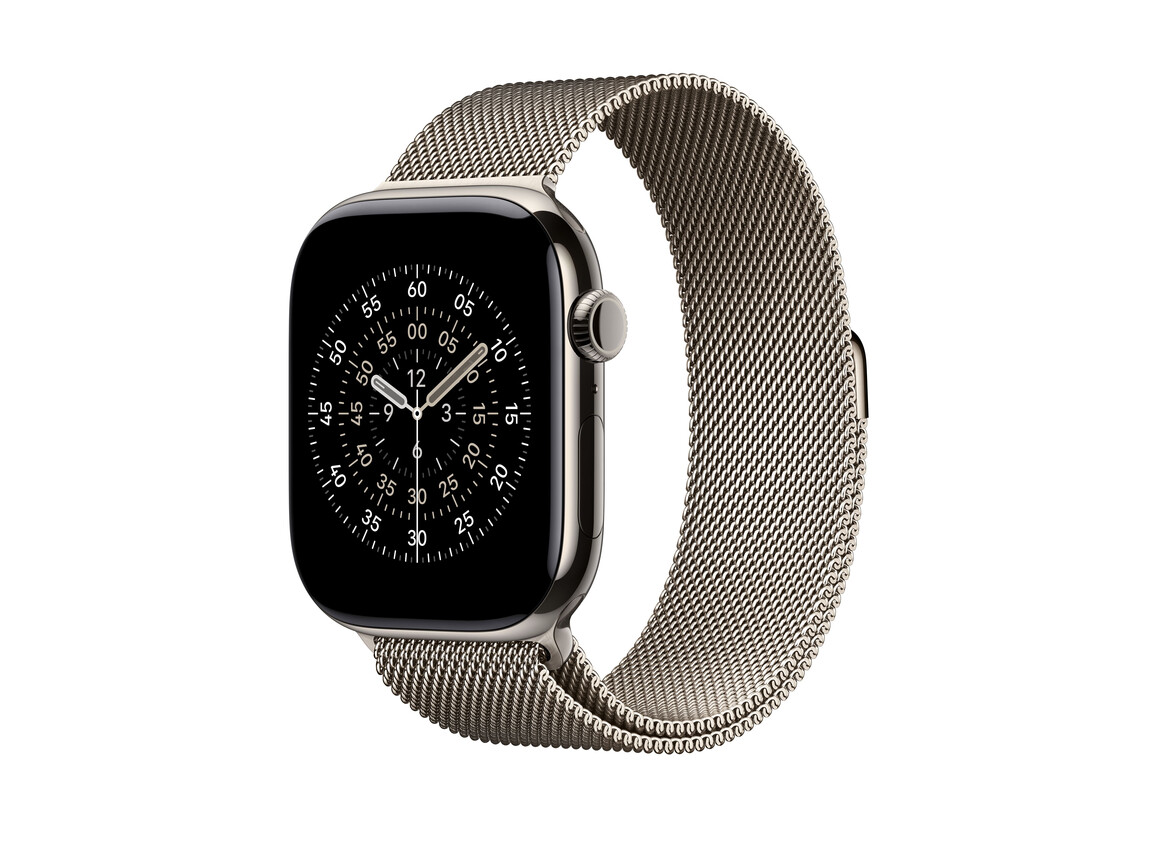 46 mm Milanaise Armband Natur – S/M