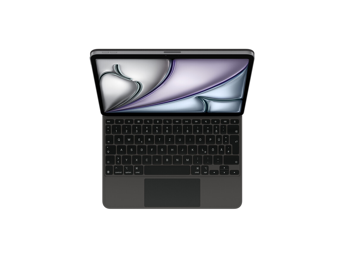 Magic Keyboard für das 11" iPad Air (M3) – Deutsch - Schwarz