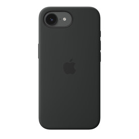 iPhone 17e Silikon Case mit MagSafe – Schwarz