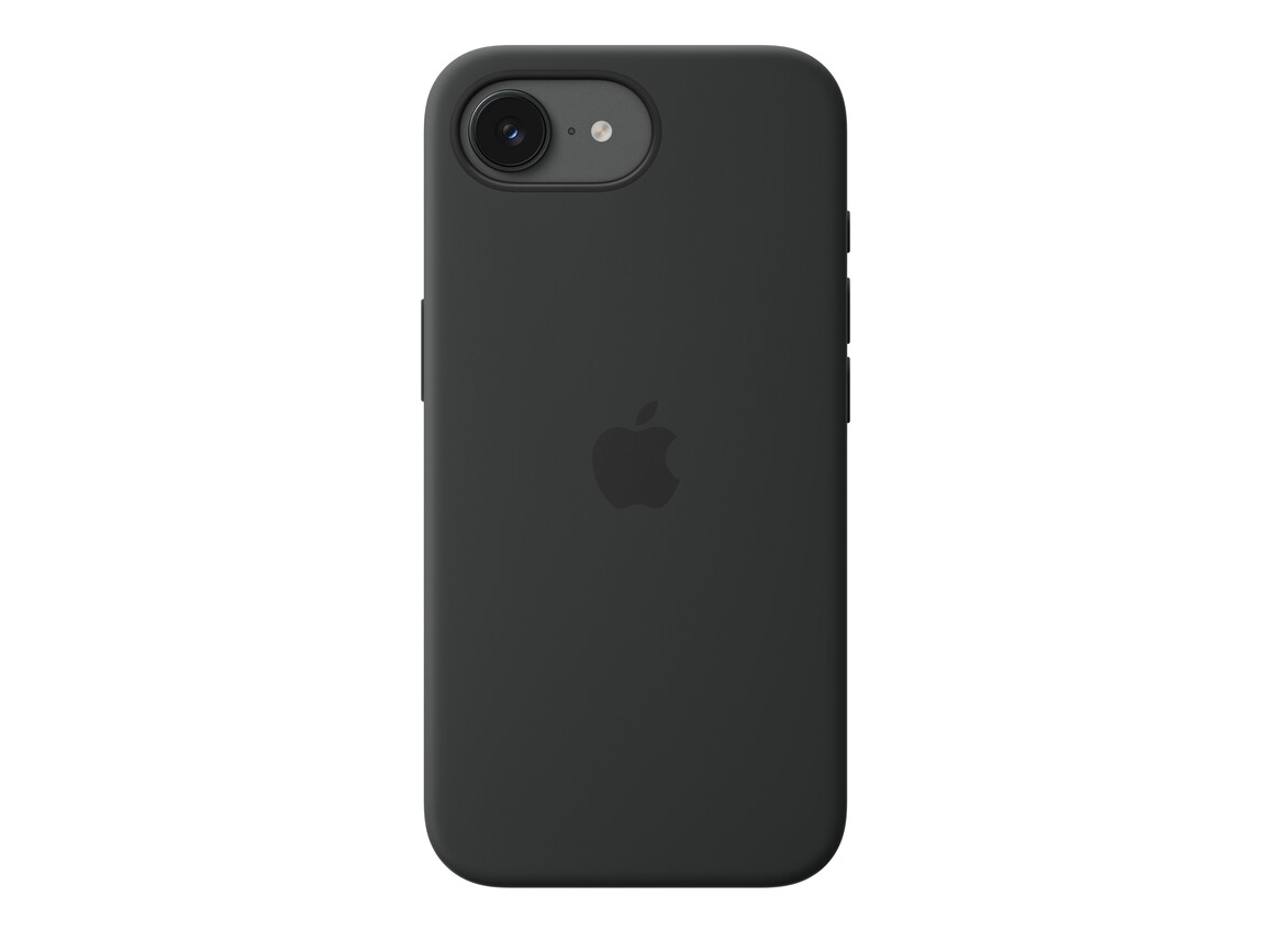iPhone 17e Silikon Case mit MagSafe – Schwarz