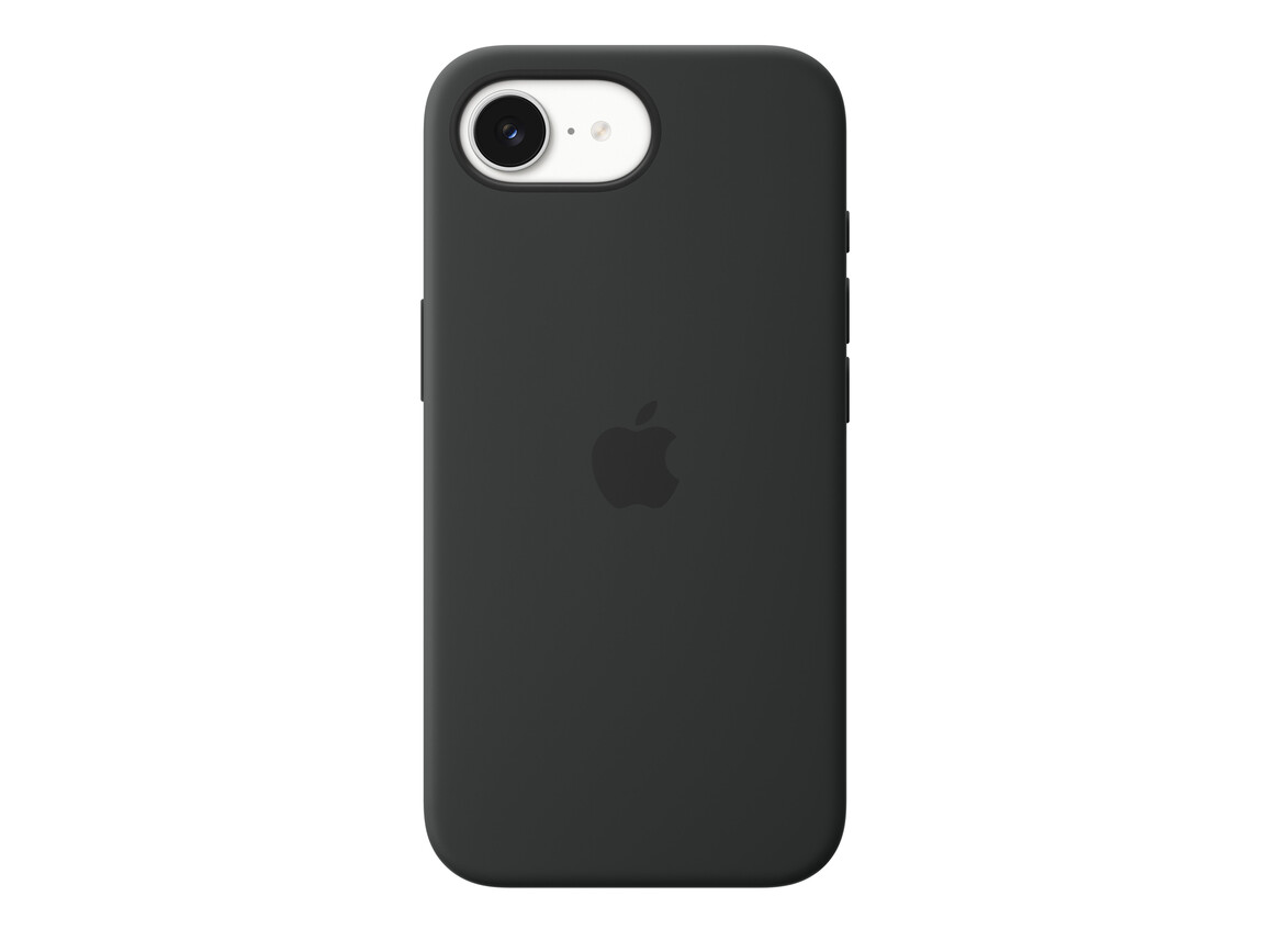 iPhone 17e Silikon Case mit MagSafe – Schwarz