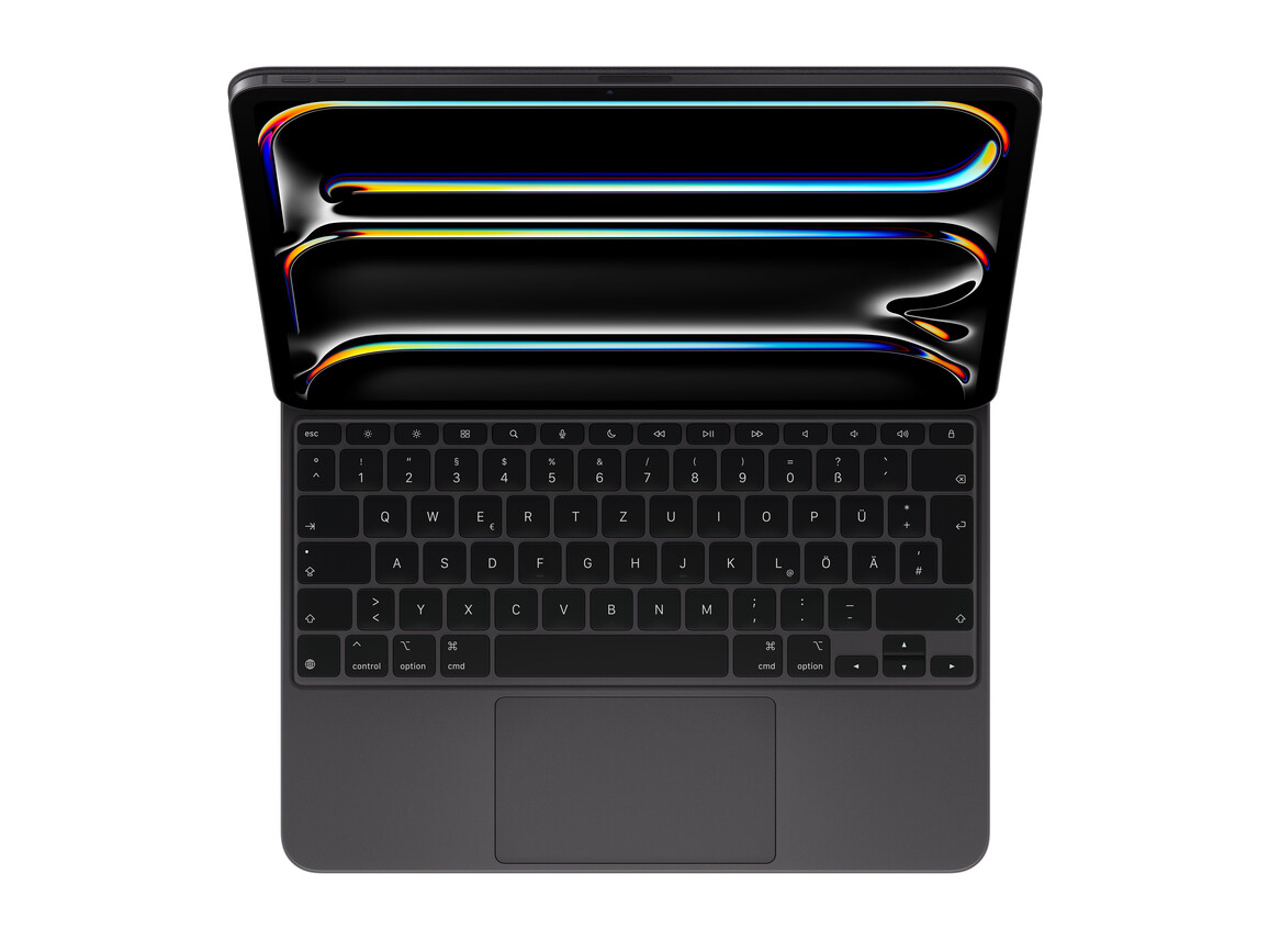Magic Keyboard für 13" iPad Pro (M4) - Deutsch - Schwarz