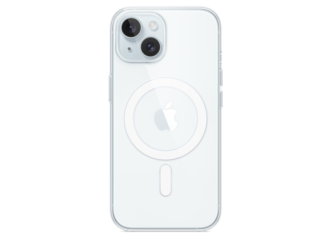 iPhone 15 Clear Case mit MagSafe