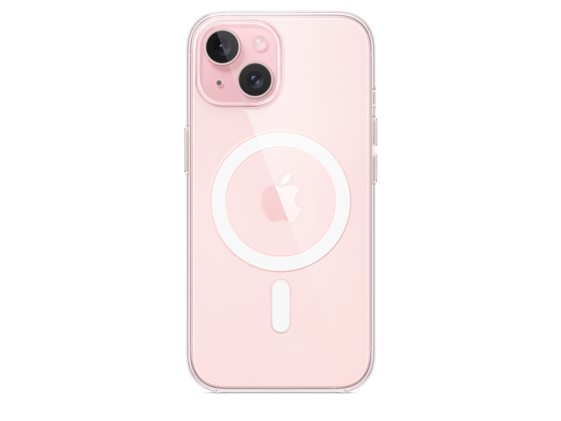 iPhone 15 Clear Case mit MagSafe