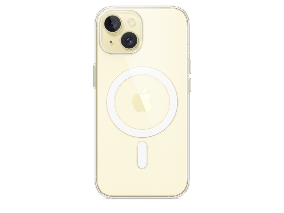 iPhone 15 Clear Case mit MagSafe