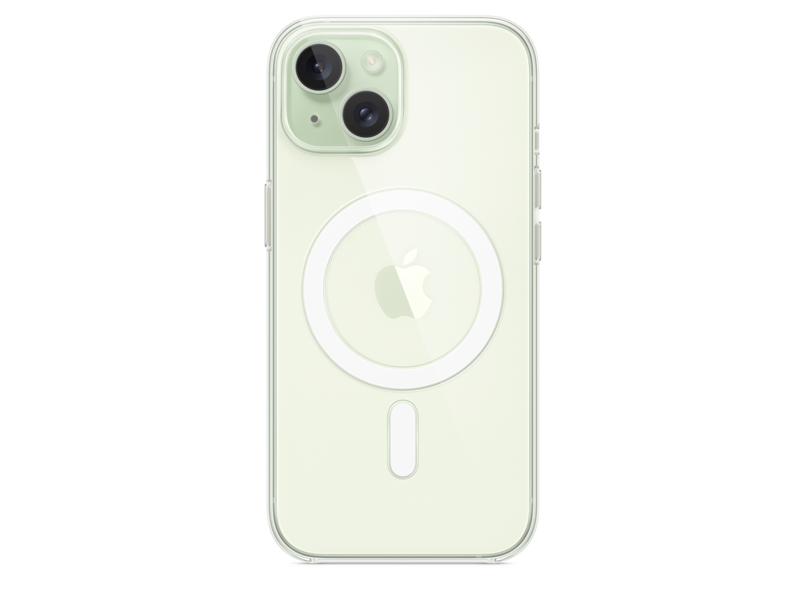iPhone 15 Clear Case mit MagSafe