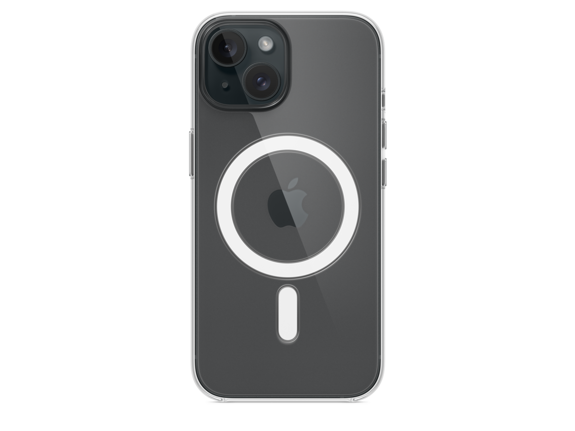 iPhone 15 Clear Case mit MagSafe