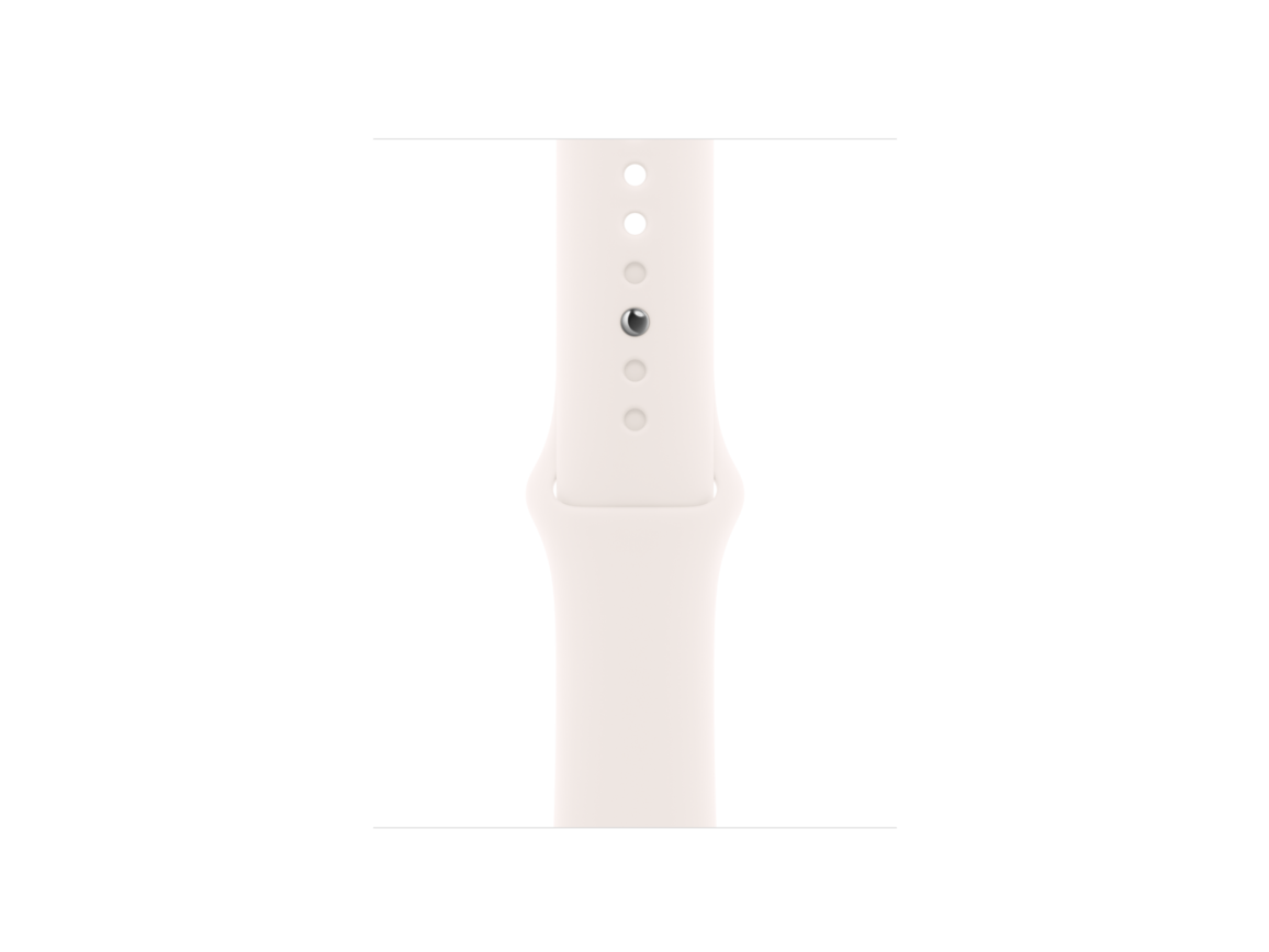 40 mm Sportarmband Blassrosa – S/M