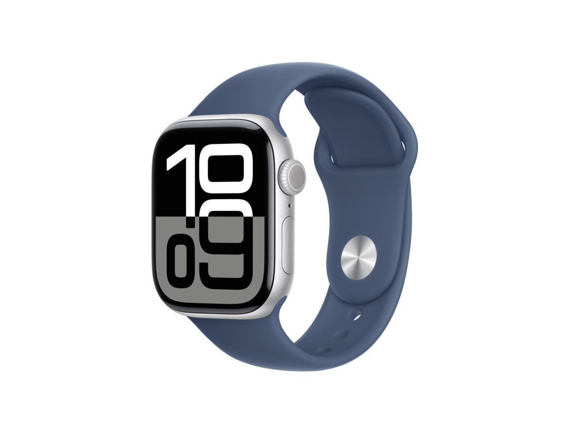 42 mm Sportarmband Denim – S/M